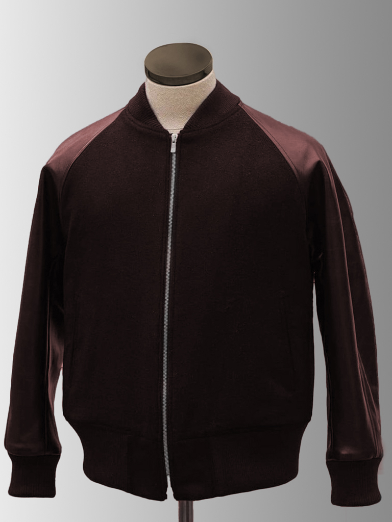 Andrew Black Savile Row Bomber Jacket