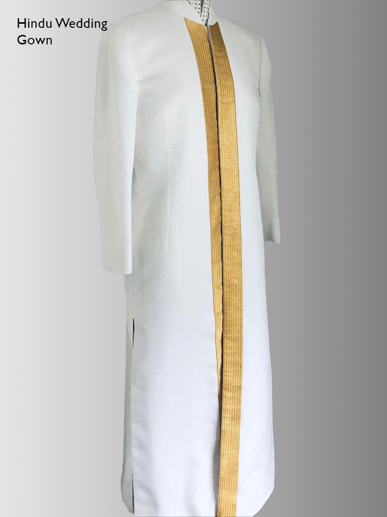 Andrew Black Savile Row Hindu Wedding Gown